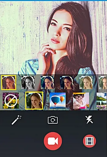 Cara Menggunakan Effects Video Camera APK Android untuk Video Call WhatsApp