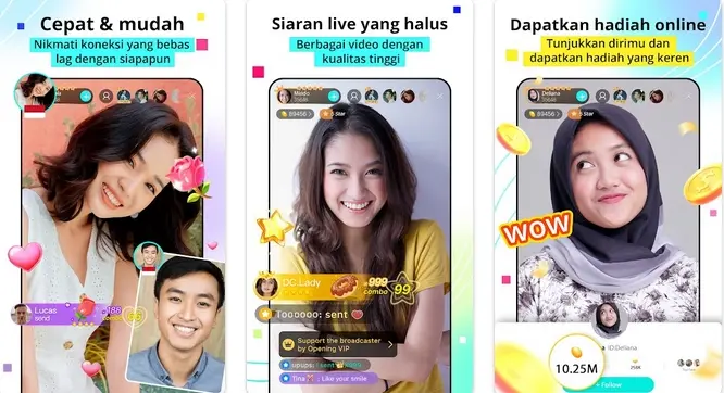 Download Aplikasi Live Hot Video Streaming Selain Bigo Android