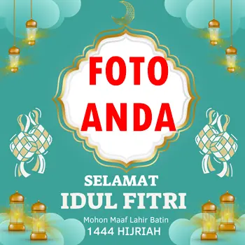 twibbon lebaran 2023 1444H